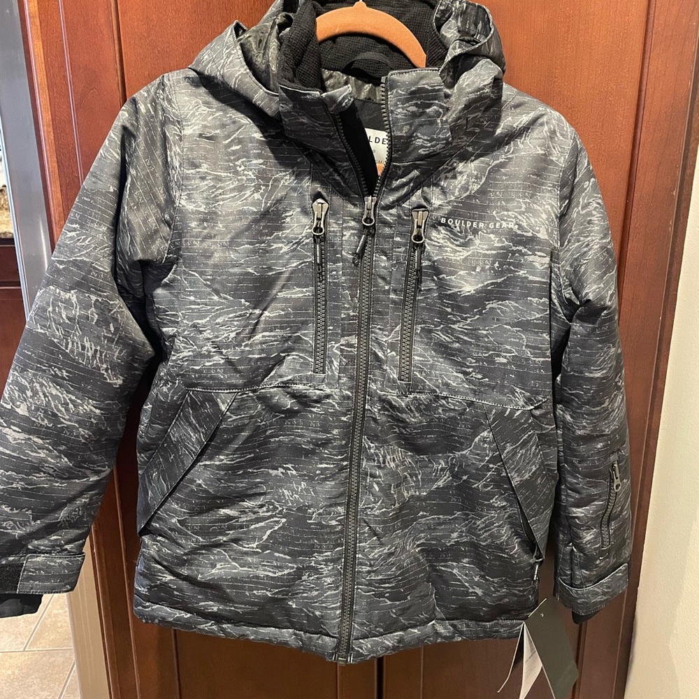 NWT Boulder Gear Youth M  waterproof ski jacket